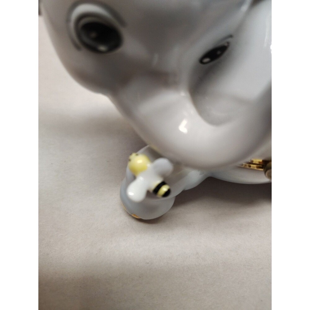 Elephant Music Box Bradford Exchange Kismet Little Lucky Animoges Works - Picture 5 of 9